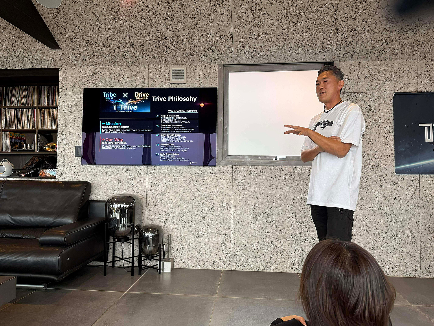 社員総会の様子の写真